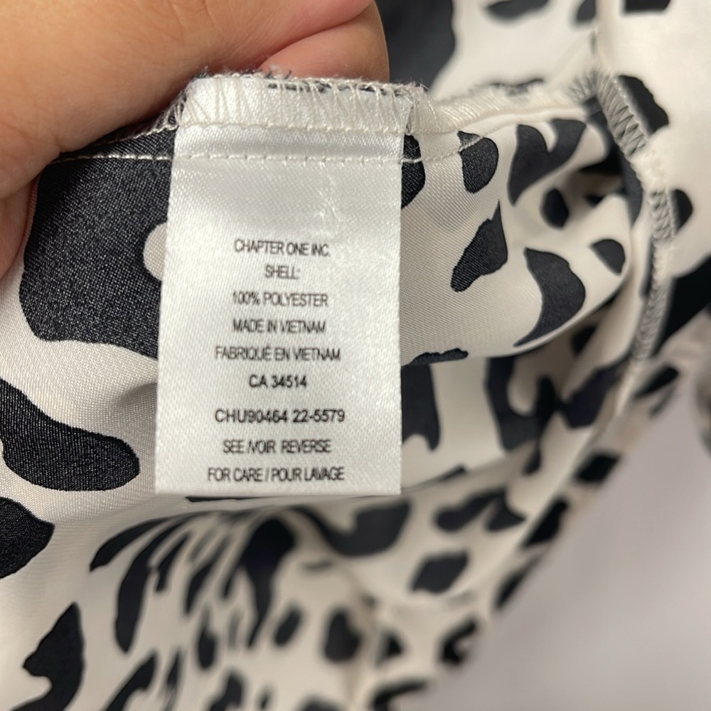 Oversized printed button up - Picture 4 of 5